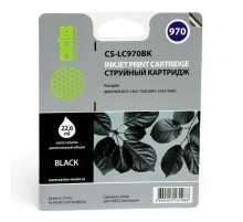 -/ Картридж струйный Cactus CS-LC970BK черный (22.6мл) для Brother DCP-135C/150C/MFC-235C/260C