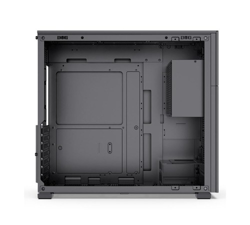 Корпус без блока питания/ Case JONSBO D41 STD, Midi-Tower, TG, no fan, 1xUSB-A 3.2 + 1xUSB-C 3.2, ATX, mATX Black