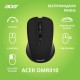 Мышь компьютерная/ Беспроводная мышь ACER OMR010 Wireless 2.4G Mouse 1200dpi (3but) black