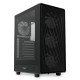 Корпус без блока питания/ Case HSPD M510, Mesh Mid Tower, Black, TG, 0.5 SPCC, 4x120mm ARGB (Orbis F1) ATX, mATX, mITX 180/280/160mm 1x2.5", 1x3.5", 7xPCI 2xUSB-A 3.0 517x277x418mm