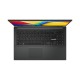 Ноутбук/ ASUS E1504FA-BQ052 15.6"(1920x1080 (матовый) IPS)/AMD Ryzen 3 7320U(2.4Ghz)/8192Mb/512PCISSDGb/noDVD/Int:AMD Radeon/Cam/BT/WiFi/42WHr/war 1y/1.63kg/Mixed Black/DOS