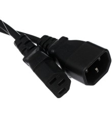 Кабель/ Кабель монитор - компьютер (UPS -> устройство) 220V {IEC-320-C13/C14}  <TP020-5.0-BK> 5,0м