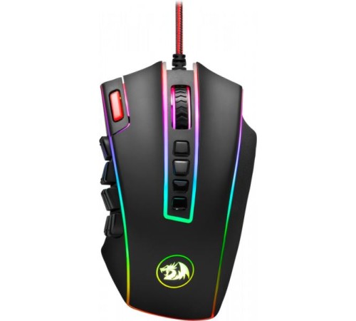 Redragon Проводная игровая мышь Legend Chroma X RGB,24 кнопки,32000 dpi Redragon Проводная игровая мышь Legend Chroma X RGB,24 кнопки,32000 dpi