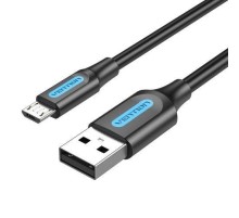 Кабель Vention USB 2.0 AM/micro B 5pin - 2м Черный