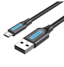 Кабель Vention USB 2.0 AM/micro B 5pin - 2м Черный
