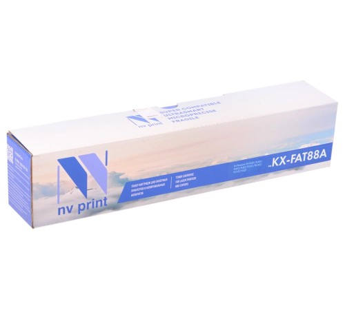 -/ Тонер-картридж NVP NV-KX-FAT88A для Panasonic KX-FL401RU/ FL402RU/ FL403RU/ FL422RU/ FLC411RU/ FLC412RU/ FLC413RU/ FL423RU (2000k)