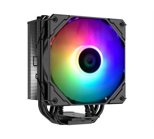 Кулер для процессора ID-COOLING SE-224-XTS ARGB LGA1700/1200/115X/AM5/AM4 (10шт/кор, TDP 220W, PWM, 4 тепл.трубки прямого контакта, ARGB FAN 120mm) RET