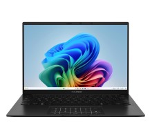 Ноутбук/ ASUS UM3406KA-QD180 14"(1920x1200 OLED 16:10)/AMD Ryzen AI 5 340(2Ghz)/16384Mb/1024PCISSDGb/noDVD/Int:AMD Radeon/Cam/BT/WiFi/75WHr/war 1y/1.2kg/Jade Black/DOS + алюм корп; +чехол