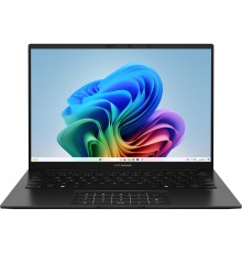 Ноутбук/ ASUS UM3406KA-QD180 14"(1920x1200 OLED 16:10)/AMD Ryzen AI 5 340(2Ghz)/16384Mb/1024PCISSDGb/noDVD/Int:AMD Radeon/Cam/BT/WiFi/75WHr/war 1y/1.2kg/Jade Black/DOS + алюм корп; +чехол