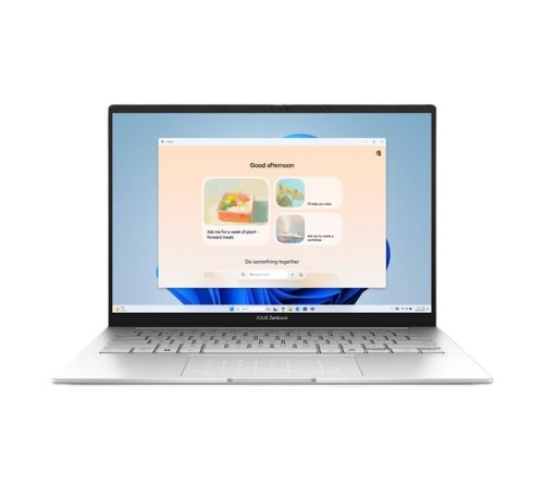 Ноутбук ASUS Zenbook 14 UX3405CA-QL573 Intel Core Ultra 5 225H/LPDDR5X 16GB/1TB SSD/Intel Arc Graphics/14" OLED  (1920 x 1200) WUXGA Touch ,WiFi 7+BT 5.4/Without OS /0.99 kg /Foggy Silver