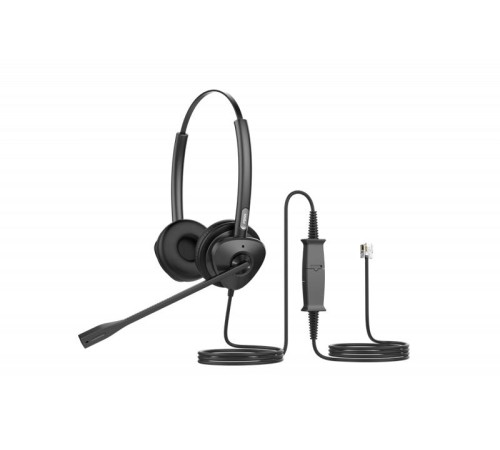 Гарнитура для IP телефонов Fanvil HT302 Fanvil, Headset, Leather cushions, 260° bendable boom arm, Dual Color LED Indicator, Supports ENC technology Noise Cancellation, QD to RJ9 Headset, Dual Headset Гарнитура для IP телефонов Fanvil HT302 Fanvil, Headset, Leather cushions, 260° bendable boom arm, Dual Color LED Indicator, Supports ENC technology Noise Cancellation, QD to RJ9 Headset, Dual Headset