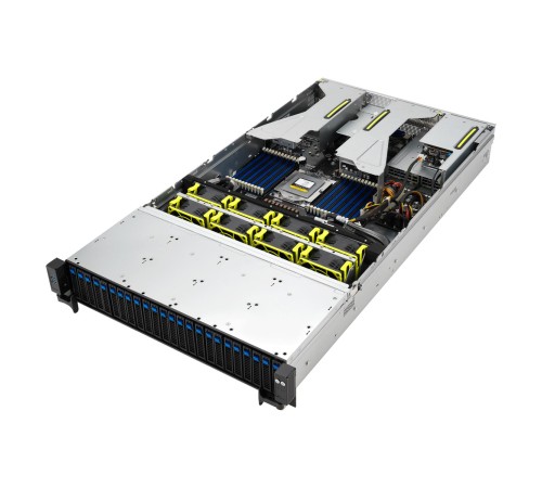 Серверная платформа/ ASUS RS520A-E12-RS24U, 2U, 1 x LGA 6096, AMD EPYC 9004, 24 x DDR5 4800/4400/4000/3600 RDIMM/ 3DS RDIMM, 24 x 2.5" HS NVMe, 2 x 2.5" SATA, 2 x M.2 upto 22110, SATA/NVMe gen5 x4, 1 x PCIe, 1 x OCP3.0, + 2 x 2.5" SATA HS Серверная платформа/ ASUS RS520A-E12-RS24U, 2U, 1 x LGA 6096, AMD EPYC 9004, 24 x DDR5 4800/4400/4000/3600 RDIMM/ 3DS RDIMM, 24 x 2.5" HS NVMe, 2 x 2.5" SATA, 2 x M.2 upto 22110, SATA/NVMe gen5 x4, 1 x PCIe, 1 x OCP3.0, + 2 x 2.5" SATA HS