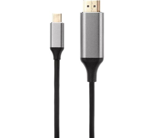 Кабель/ Кабель USB 3.1 Type-Cm --> HDMI A(m) 4K@60Hz,1.8m,Alum,iOpen(Aopen/Qust) <ACU423MC-1.8M>