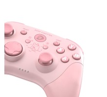 Геймпад беспроводной Dareu H101X Pink (розовый), подключение BT+проводное