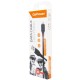 Кабель/ Кабель GoPower GP01L USB (m)-Lightning (m) 1.0м 2.4A ПВХ черный (1/800)
