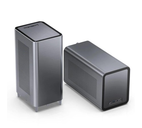 Корпус без блока питания/ Case JONSBO N1, Desktop SFF, 1x140mm, 1xUSB-A 3.0 + 1xUSB-C 3.2, SFX PSU Support, mITX Gray Корпус без блока питания/ Case JONSBO N1, Desktop SFF, 1x140mm, 1xUSB-A 3.0 + 1xUSB-C 3.2, SFX PSU Support, mITX Gray