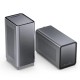 Корпус без блока питания/ Case JONSBO N1, Desktop SFF, 1x140mm, 1xUSB-A 3.0 + 1xUSB-C 3.2, SFX PSU Support, mITX Gray