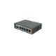 Маршрутизатор/ hEX S 5x Gigabit Ethernet, SFP, Dual Core 880MHz CPU, 256MB RAM, USB, microSD, RouterOS L4, IPsec hardware encryption support and The Dude server package