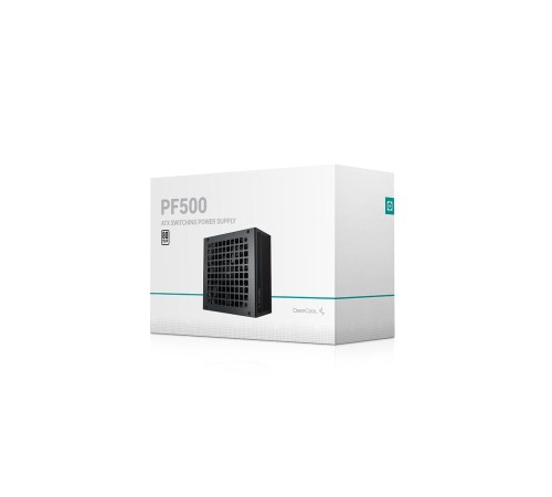 Блок питания 500Вт/ Power Supply DEEPCOOL PF500 R-PF500D-HA1B-CN, 500W, ATX2.4 80PLUS white, APFC, 20+4 pin, 4+4pin, 6xSata, 2xPCI-E (6+2pin), FAN 12CM, Кабель питания CN, Black Блок питания 500Вт/ Power Supply DEEPCOOL PF500 R-PF500D-HA1B-CN, 500W, ATX2.4 80PLUS white, APFC, 20+4 pin, 4+4pin, 6xSata, 2xPCI-E (6+2pin), FAN 12CM, Кабель питания CN, Black