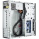 Корпус с блоком питания 300Вт./ Case Foxline mATX Desktop 300W, 2xUSB3.0, 2xUSB2.0, toolless, Black, 8cm. fan, powercord