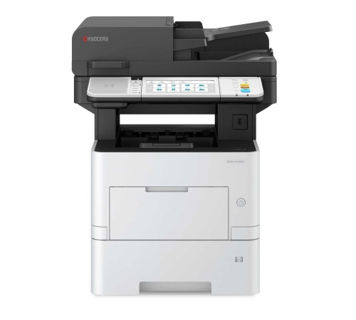 МФУ лазерное Kyocera ECOSYS MA5500ifx (A4), монохромное, Printer/Scanner/Copier/Fax, 1200x1200 dpi, 55 ppm, 1.5 GB, 1.4 GHz, tray 100+500 sheets, DADF 100 sheets, USB+Ethernet, Duplex, 7" touchscreen, HyPAS, drum 500k, starter toner 10k (Некомплект) МФУ лазерное Kyocera ECOSYS MA5500ifx (A4), монохромное, Printer/Scanner/Copier/Fax, 1200x1200 dpi, 55 ppm, 1.5 GB, 1.4 GHz, tray 100+500 sheets, DADF 100 sheets, USB+Ethernet, Duplex, 7" touchscreen, HyPAS, drum 500k, starter toner 10k (Некомплект)