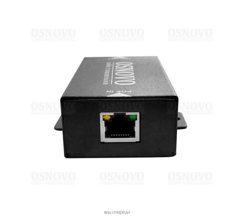 Удлинитель Ethernet+PoE OSNOVO E-PoE/1 PoE удлинитель 10M/100M Fast Ethernet до 500м. Увеличение расстояния передачи данных + питание на 100м. При каскадном подключении - 2 x E-Poe/1: до 300м (до 12W), 3 x E-Poe/1: до 400м ( Удлинитель Ethernet+PoE OSNOVO E-PoE/1 PoE удлинитель 10M/100M Fast Ethernet до 500м. Увеличение расстояния передачи данных + питание на 100м. При каскадном подключении - 2 x E-Poe/1: до 300м (до 12W), 3 x E-Poe/1: до 400м (