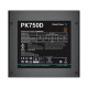 Блок питания Deepcool PK750D (ATX 2.4, 750W, PWM 120mm fan, Active PFC+DC to DC, 80+ BRONZE) RET