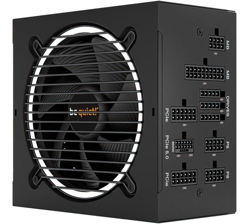 Блоки питания/ Power Supply be quiet! PURE POWER 12 M 1000W, 1000W 80+ Gold (ATX, 3.0, PCIe 5.0, Full-modular, 1x24(20+4)pin 550mm, 1xCPU(4+4)pin 600mm, 4xPCIe(6+2)pin 500mm, 1x12VHPWR 600mm, 6xSATA3 500mm, 2xMOLEX4pin, Active, 120x120mm, 160x150x86mm, AP