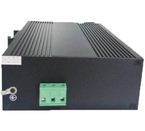 Коммутатор/ OSNOVO Промышленный 10-портовый PoE коммутатор, 8 x 10/100Base-T с PoE (до 25W) + 2 x 1000Base-X. Суммарно PoE до 200W. Питание DC48-55V(205W), БП поставляется опционально
