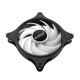 Кулер для корпуса/ Case Cooler PCCooler FX 120 ARGB (120x120x25mm, 4-pin PWM, ARGB, 52.79CFM, 33.2dBA, 2000RPM, Black)