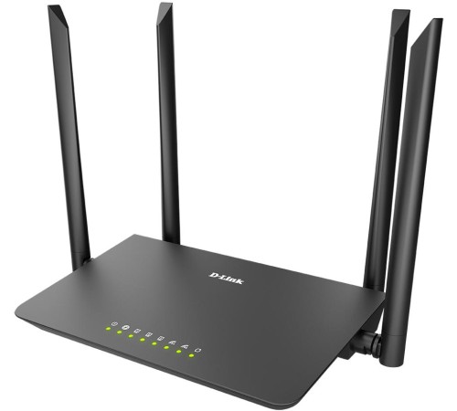 Маршрутизатор/ AC1200 Wi-Fi Router, 100Base-TX WAN, 3x100Base-TX LAN, 4x5dBi external antennas Маршрутизатор/ AC1200 Wi-Fi Router, 100Base-TX WAN, 3x100Base-TX LAN, 4x5dBi external antennas