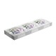 Система охлаждения/ Water Cooling System PCCooler DT360 ARGB Display WH (300W, 360mm, LED temp., White, ARGB/ Fans: 3x120mm, 83.83CFM, 3000RPM/ Pump height 62mm, 15dBA, 2600RPM, Rad thickness 27mm/ S: 1851, 1700, 1200, 115X, AM5, AM4)