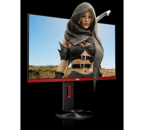 Монитор LCD 24.5'' 16:9 1920х1080(FHD) TN, 144 Hz, 400cd/m2, 1000:1, 50М:1, 1ms, VGA, 2xHDMI, DP, USB-Hub, Height adj, Pivot, Tilt, Swivel, Speakers, Black+Cherry (Из ремонта) Монитор LCD 24.5'' 16:9 1920х1080(FHD) TN, 144 Hz, 400cd/m2, 1000:1, 50М:1, 1ms, VGA, 2xHDMI, DP, USB-Hub, Height adj, Pivot, Tilt, Swivel, Speakers, Black+Cherry (Из ремонта)