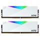 Оперативная память ADATA LANCER RGB DDR5 DIMM 32GB 7200MHz 2*16GB 34-46-46 1.4V WHITE DUAL COLOR BOX