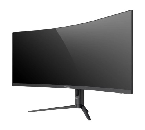 Монитор Hisense/ 34"/3440x1440, изогнутый, VA, 21:9, матовое/антибликовое, 180Гц, время отклика 1мс, 280кд/м2, 4000:1, HDR 400, DisplayPort, HDMIх2, разъем для наушников 3.5мм Монитор Hisense/ 34"/3440x1440, изогнутый, VA, 21:9, матовое/антибликовое, 180Гц, время отклика 1мс, 280кд/м2, 4000:1, HDR 400, DisplayPort, HDMIх2, разъем для наушников 3.5мм