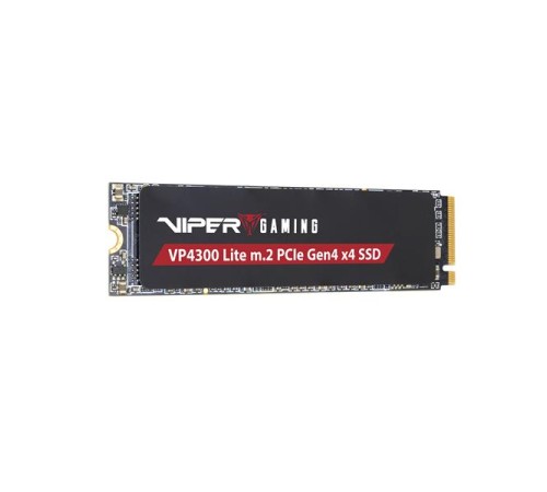 Твердотельный накопитель Patriot Viper VP4300 Lite 500GB M.2 2280 NVMe PCIe 4.0 x4 R7000/W4000 TBW 400TB 3D NAND