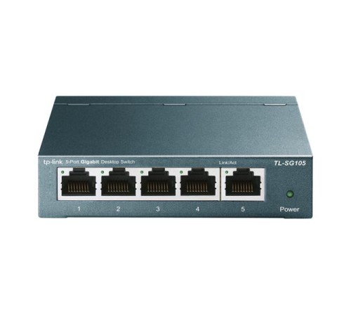коммутатор TP-Link TL-SG105, 5-Port Gigabit Desktop Switch