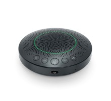 Беспроводной спикерфон/ wireless speakerphone Wireless or USB connection/6 Microphone arrays/hi-fi full band Speaker/ audio dsp/hybrid mode/3000mAh enduring battery/circle indicator light/ touch buttons for mute, vol+/-/include USB dongle