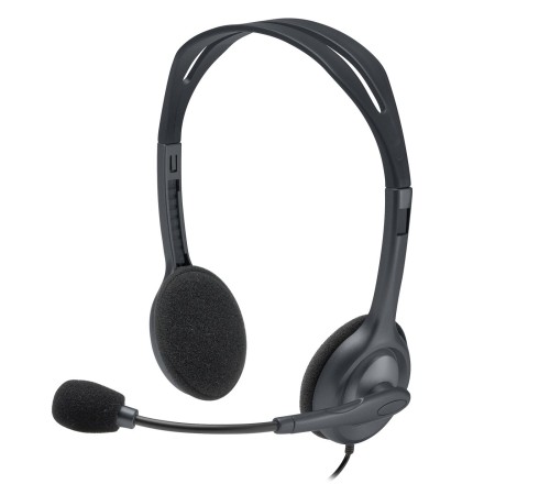 Гарнитура Logitech H111 (1 x 3.5мм, кабель 1.8м) (M/N: A-00021) (Мятая упаковка) Гарнитура Logitech H111 (1 x 3.5мм, кабель 1.8м) (M/N: A-00021) (Мятая упаковка)