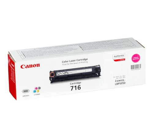 Тонер-картридж/ CARTRIDGE 716 MAGENTA/LBP5050 Тонер-картридж/ CARTRIDGE 716 MAGENTA/LBP5050