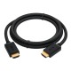 GCR Кабель синхронизации 3.0m HDMI 2.0, XLPE, Outdoor, Ultra HD, 4K 60Hz, 18.0 Гбит/с, HDR 4:4:4, 3D, черный, 2 Х экран, армирование, GCR-55268