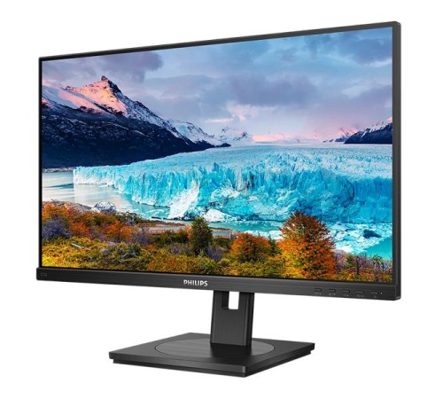 Монитор 27" Philips 272S1M 1920x1080, LED, 16:9, IPS, 300cd, 1000:1, 50M:1, 4ms, 178/178, VGA, DVI, HDMI, DP, USB 3.2, USB-B,  3*USB-A 3.2, 75Hz, Speakers, HAS, Pivot, Tilt, Swivel, Внутр, VESA, Black, 3y