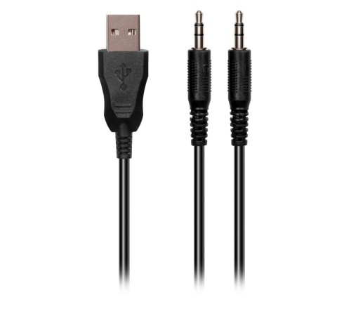 Defender Игровая гарнитура Flame черный, RGB, провод 2 м