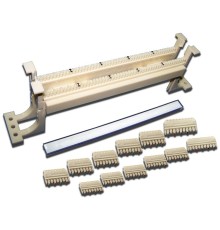  50-парный 110 настенный кросс LANMASTER, блоки и ножки в комплекте