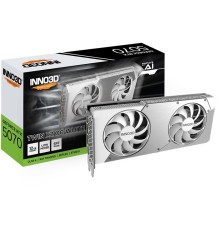 Видеокарта INNO3D RTX 5070 Twin X2 OC WHITE//RTX5070, HDMI, DP*3, 12G,D7