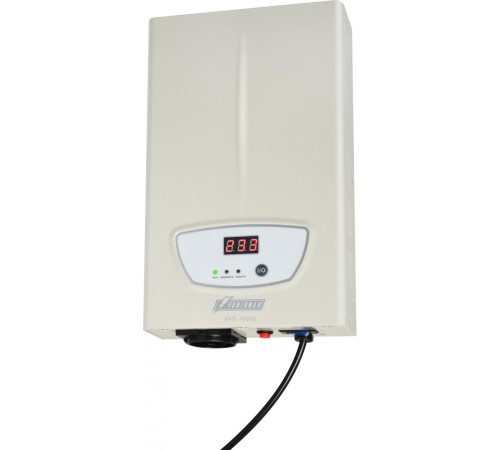 Стабилизатор POWERMAN AVS 1000S, ступенчатый регулятор, цифровые индикаторы уровней напряжения, 1000ВА, 140-260В, максимальный входной ток 7А, 1 евророзетка, IP-20, навесного исполнения, 290мм х 175мм х 68мм, 3,09 кг./ Stabilizer POWERMAN AVS 1000S, step- Стабилизатор POWERMAN AVS 1000S, ступенчатый регулятор, цифровые индикаторы уровней напряжения, 1000ВА, 140-260В, максимальный входной ток 7А, 1 евророзетка, IP-20, навесного исполнения, 290мм х 175мм х 68мм, 3,09 кг./ Stabilizer POWERMAN AVS 1000S, step-
