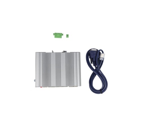 Коммутатор/ Managed L2 Industrial Fast Ring Switch 8x1000Base-T PoE, 4xCombo 1000Base-T/SFP, PoE Budget 185W, Surge 4KV, -40 to 75°C