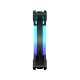 Кулер для корпуса/ Case Cooler PCCooler F3 T120 ARGB BK (120x120x25mm, 4-pin PWM, ARGB, 46CFM, 21.6dBA, 1800RPM, Black)