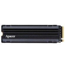 Твердотельный накопитель Apacer SSD AS2280Q4U 512Gb M.2 2280 PCIe Gen4x4, R7000/W3000 Mb/s, 3D NAND, MTBF 1.6M, NVMe, 350TBW, Retail, Heatsink, 5 years (AP512GAS2280Q4U-1)