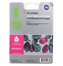 -/ Картридж струйный Cactus CS-LC980M пурпурный (16мл) для Brother DCP-145C/165C/MFC-250C/290C